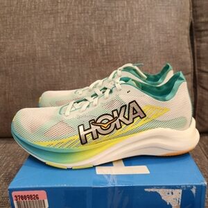 Hoka One One Cielo Road White Ceramic Sneakers 1143490 WCRM Women's Size 7.5